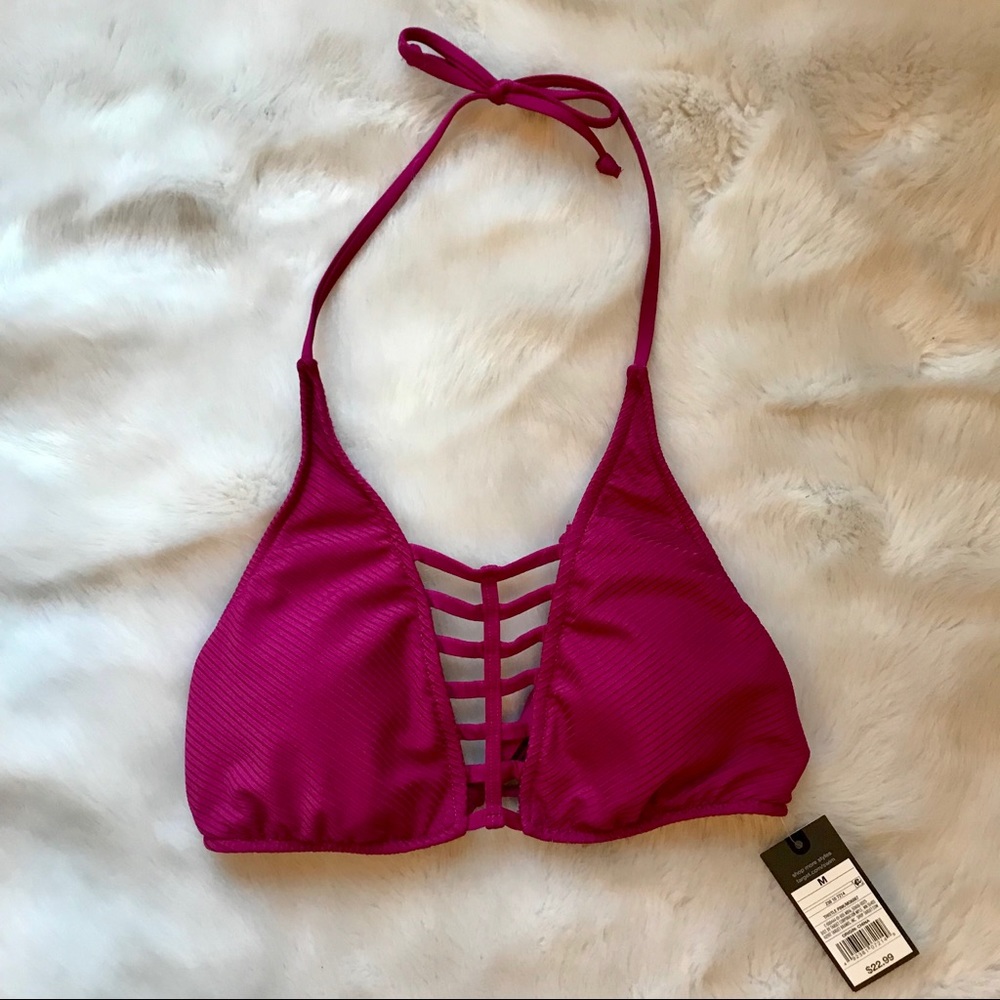 Hot Pink Bikini Top